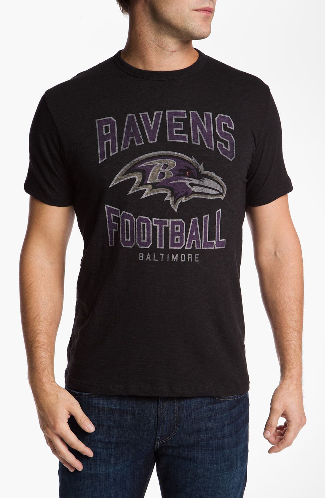 &lsquo;47 &lsquo;Baltimore Ravens&rsquo; Slubbed Crewneck T-Shirt | Nordstrom