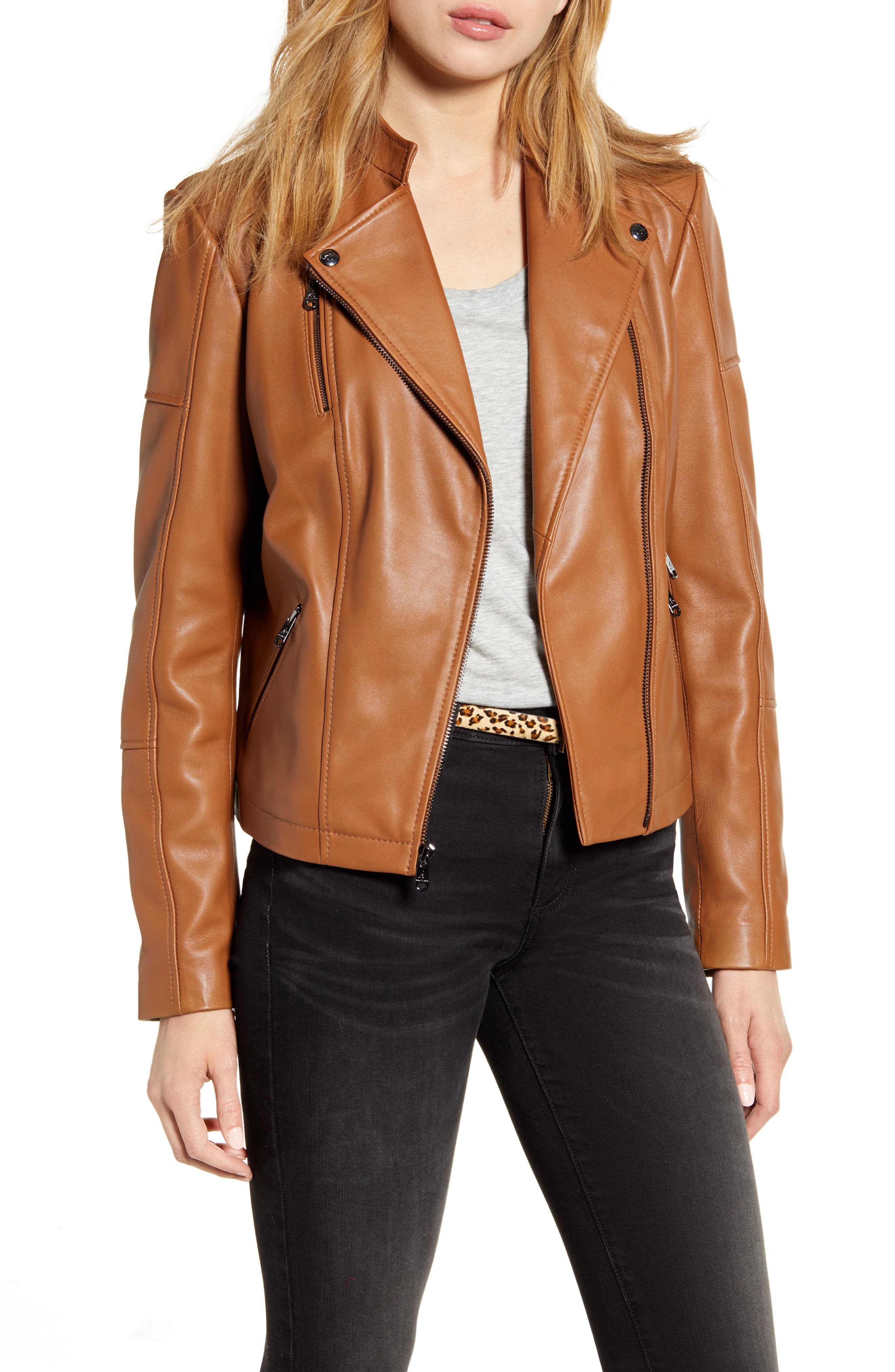 peter manning lambskin leather jacket