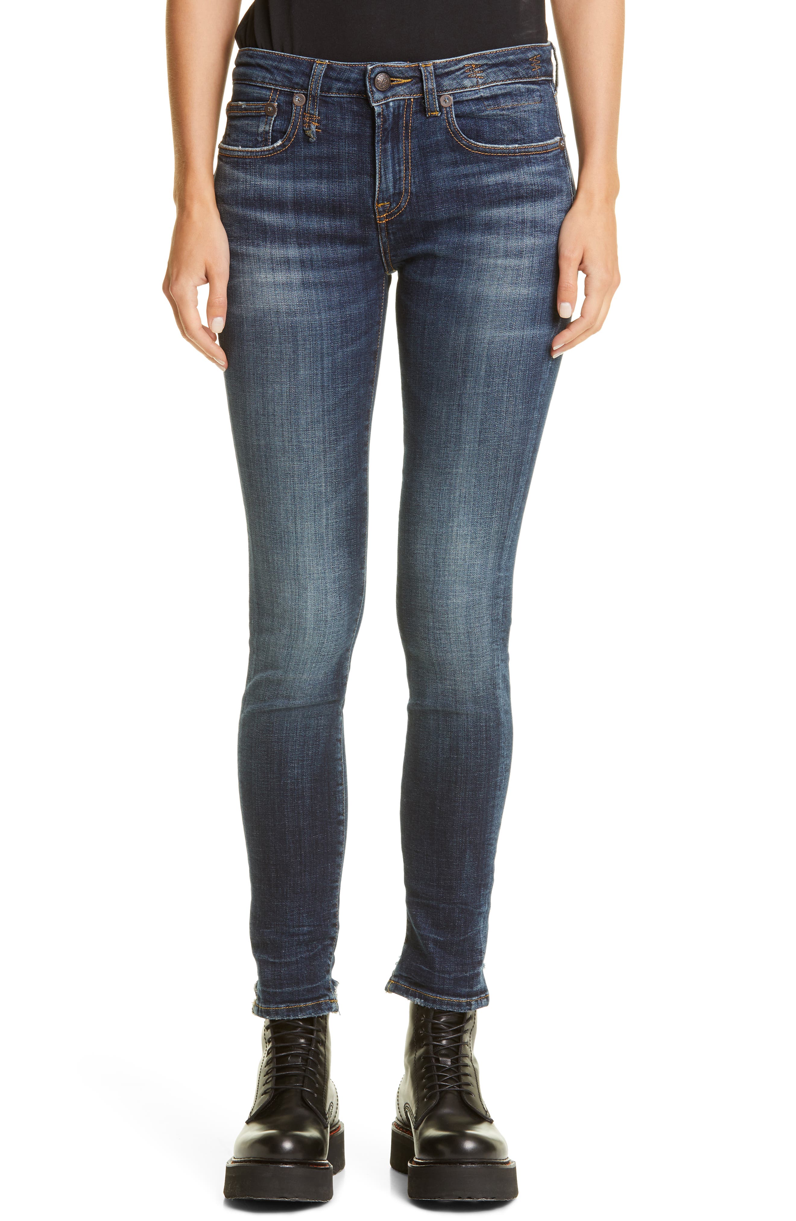 R13 alison skinny jeans Clearance