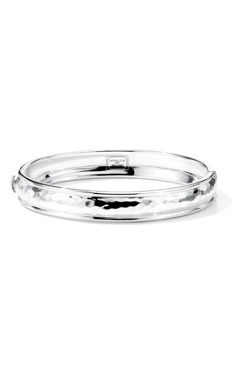 Ippolita Classico Goddess Thin 925 Sterling Silver Bangle In Silver