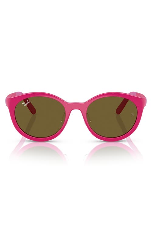 Shop Ray Ban Ray-ban Kids' 47mm Phantos Clip-on Frames In Pink