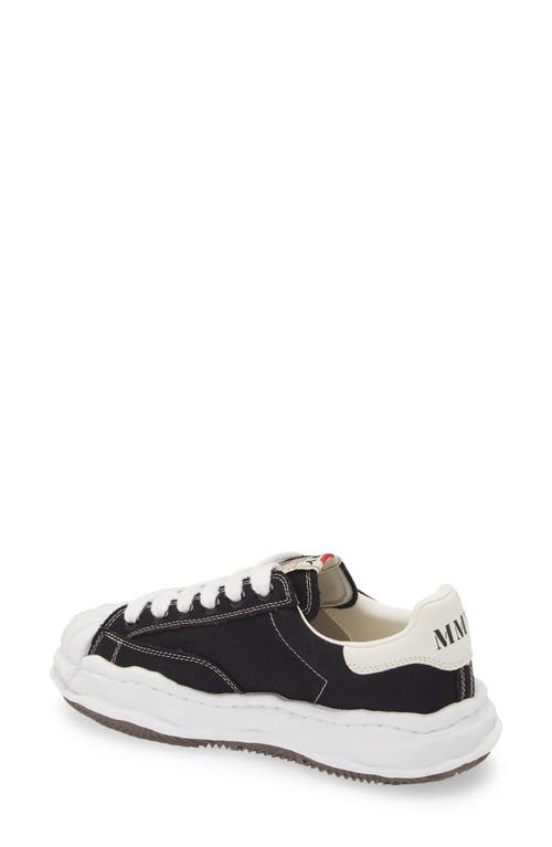 Miharayasuhiro Maison Mihara Yasuhiro Black Canvas Blakey Low Top Sneakers In Black