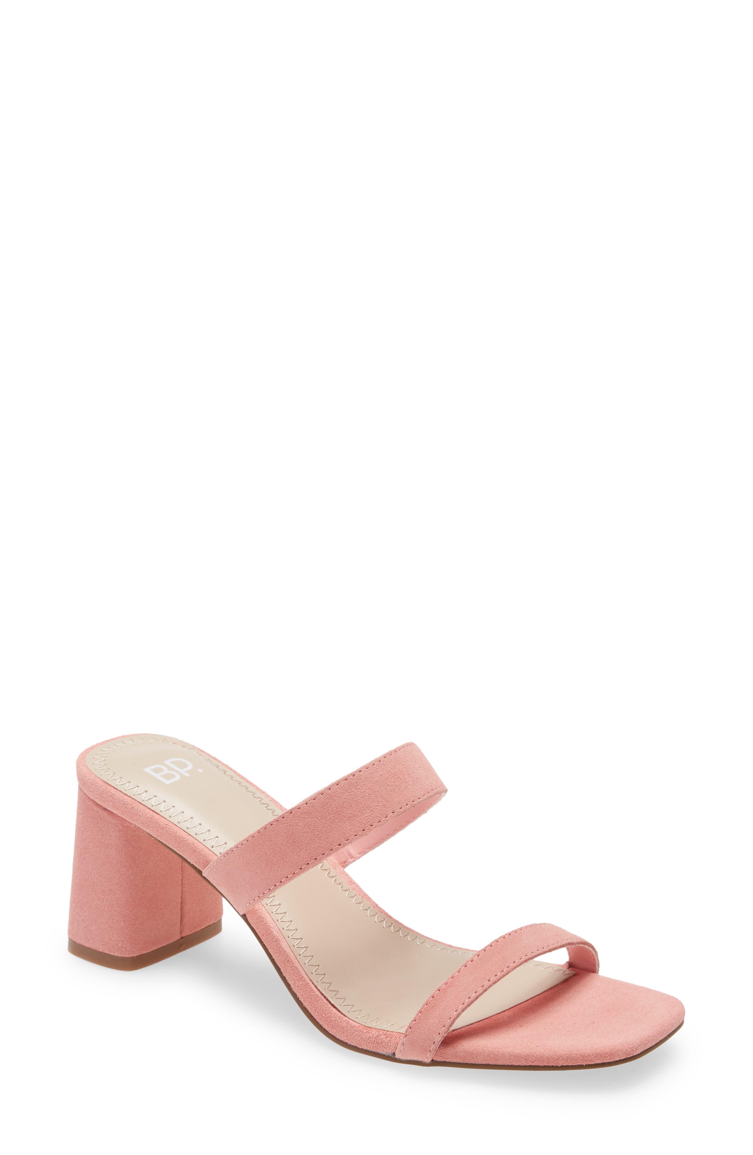 heeled slides