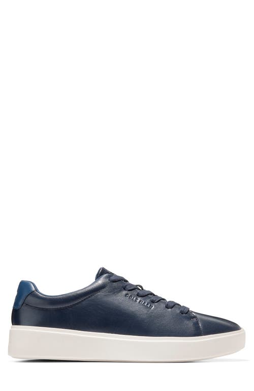 Shop Cole Haan Grand Crosscourt Traveler Sneaker In Navy Blazer