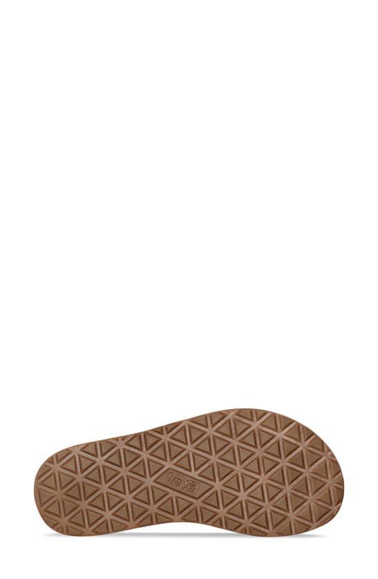 Shop Teva Midform Universal Grooveline Sandal In Maple Sugar