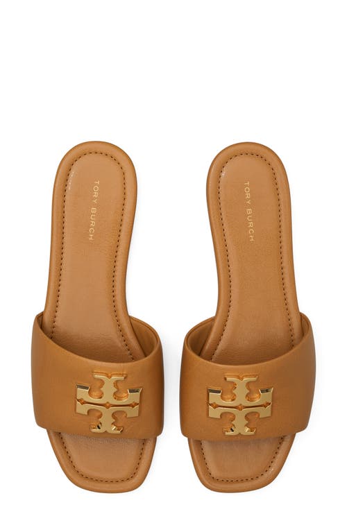 Shop Tory Burch Eleanor Slide Sandal In Caramel Corn