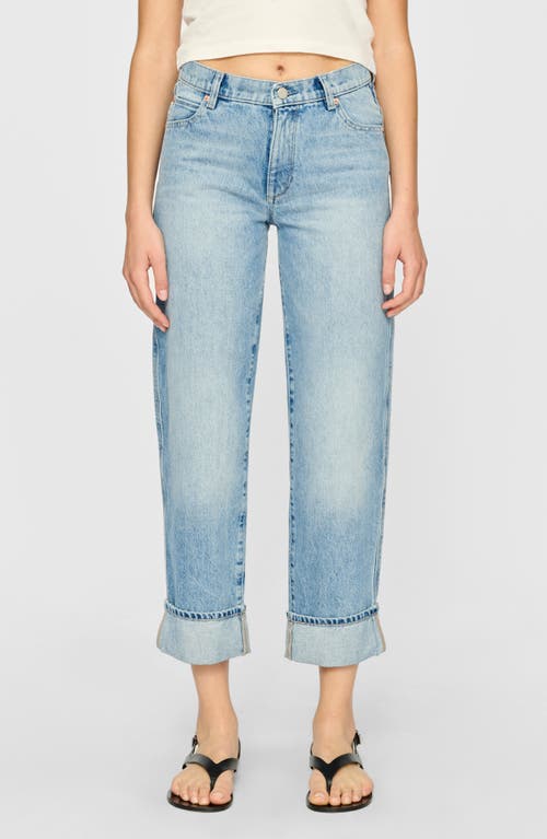 DL1961 Thea Relaxed Tapered Boyfriend Ankle Jeans Daydream Cuffed at Nordstrom,