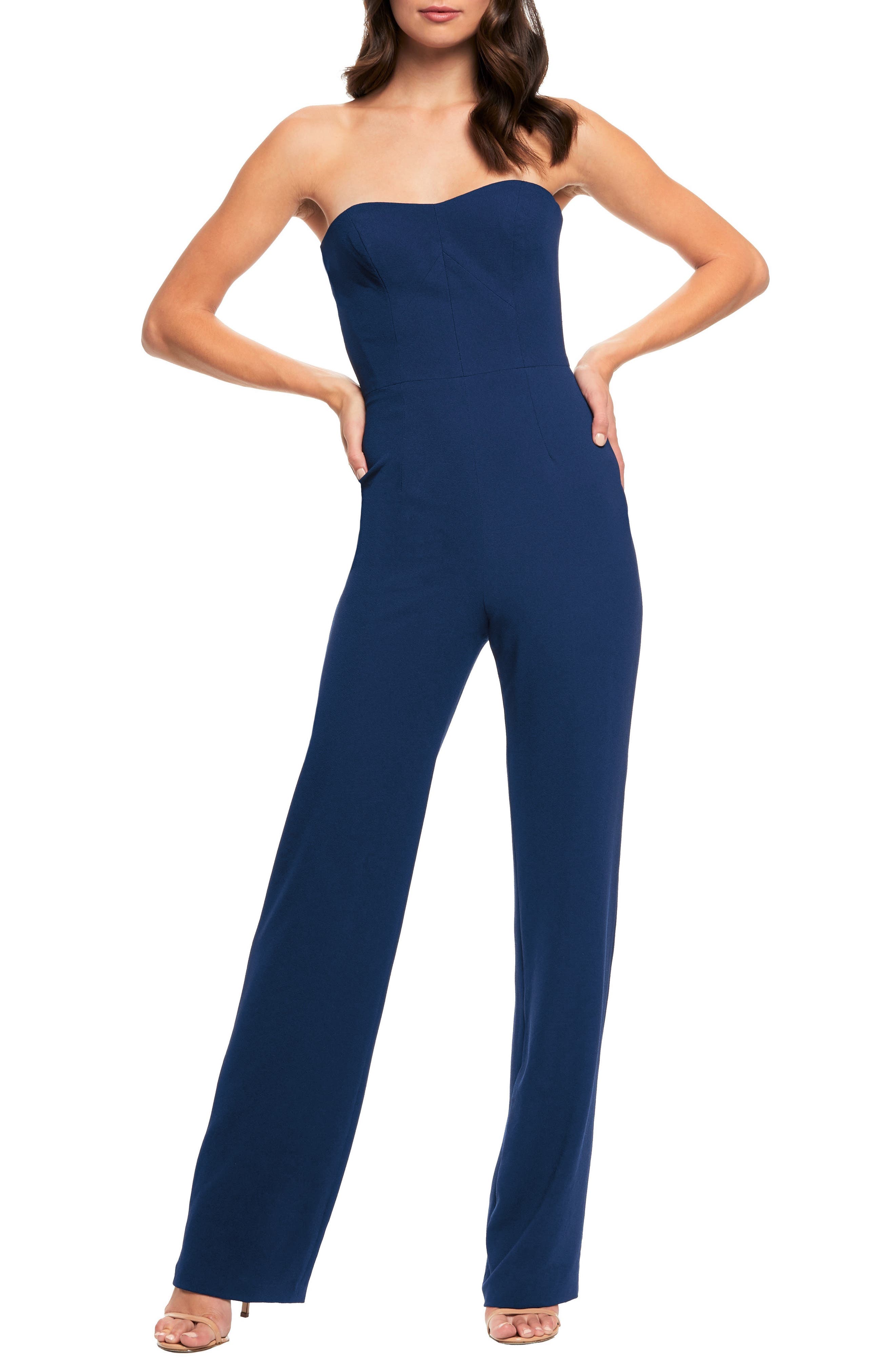 nordstrom dress the population jumpsuit