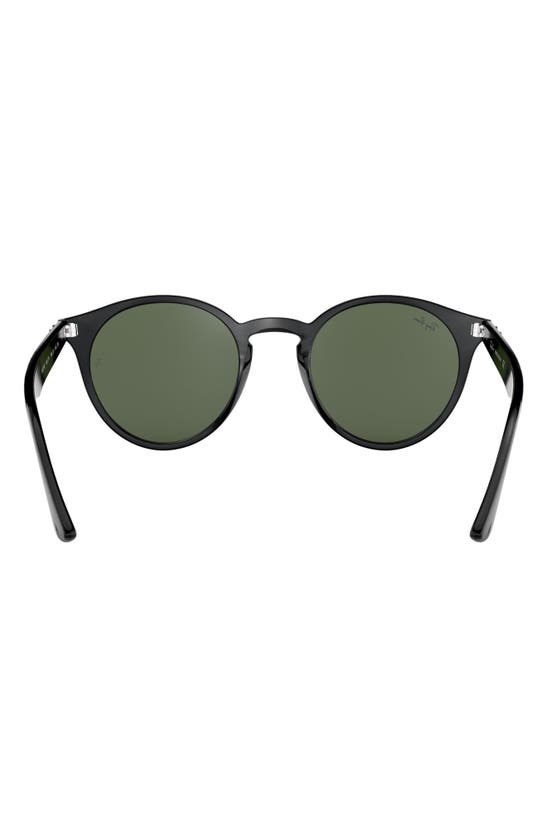 RAY BAN RAY-BAN HIGHSTREET 49MM ROUND SUNGLASSES