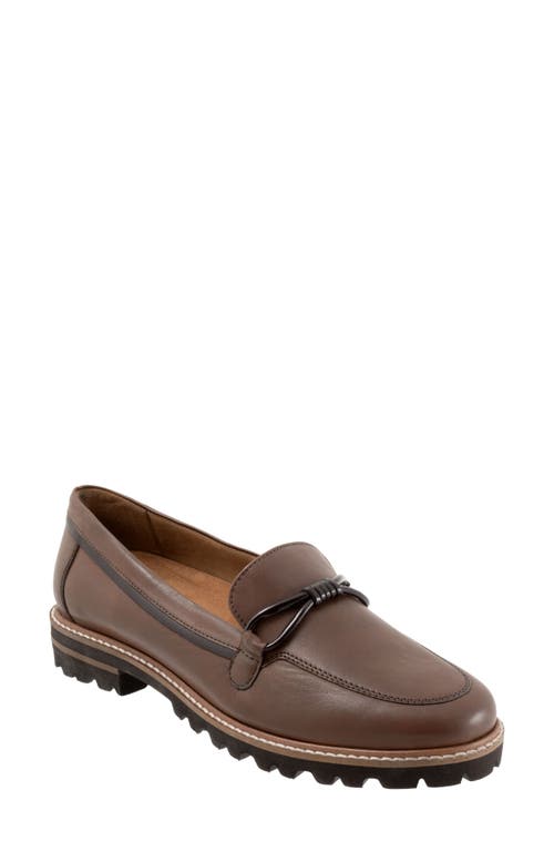 Trotters Fiora Loafer Dark Taupe at Nordstrom,