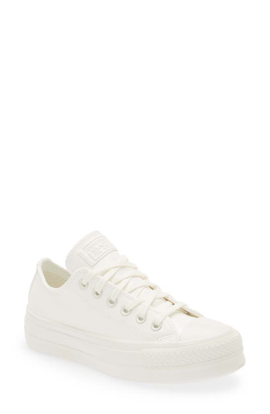 Converse Chuck Taylor® All Star® Lift Low Top Sneaker In Vintage White