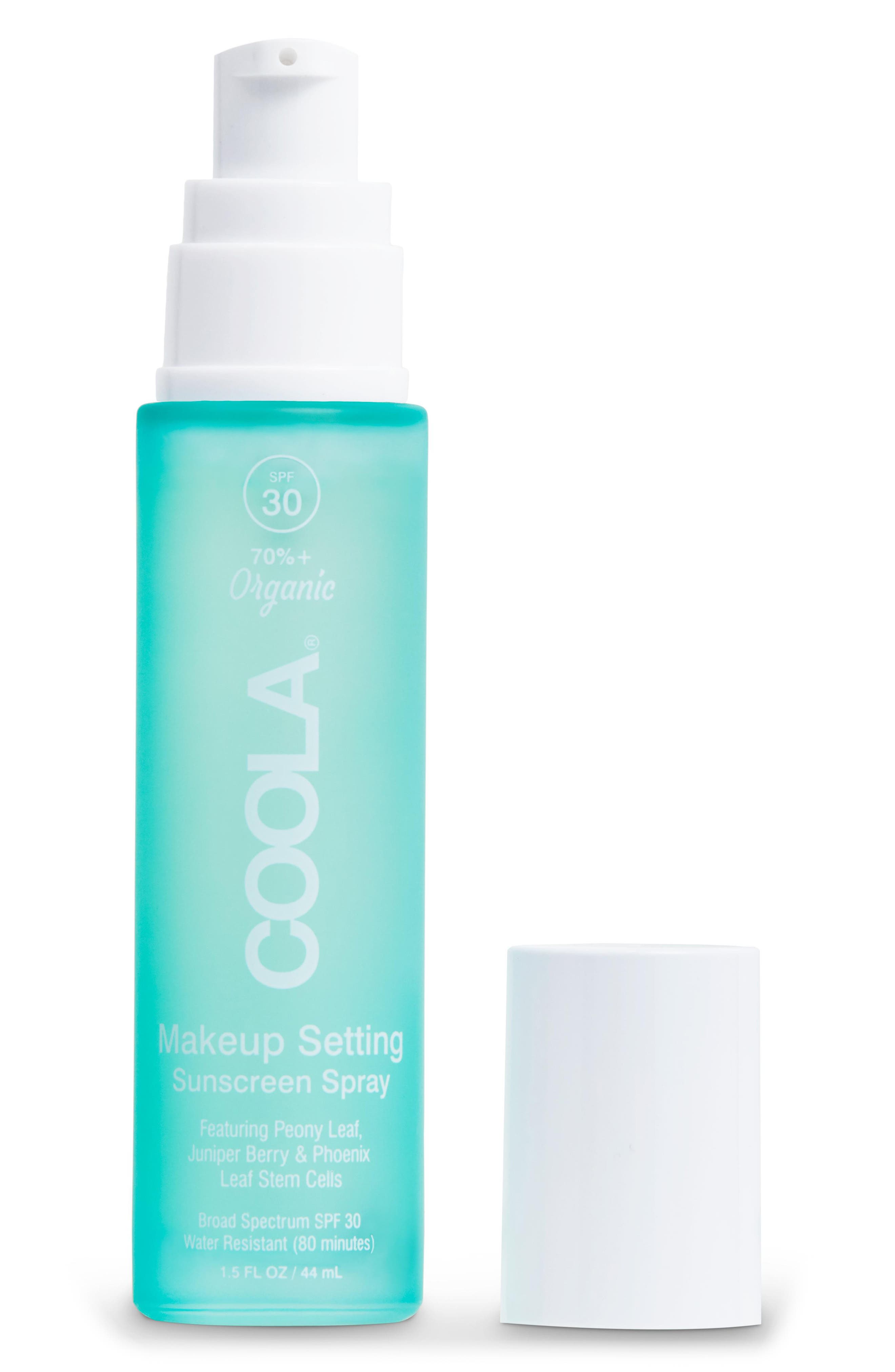 coola sunscreen spray for face