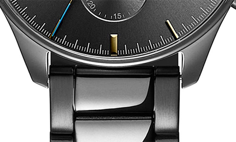 Shop Mvmt Watches Airhawk Bracelet Watch, 42mm In Gunmetal
