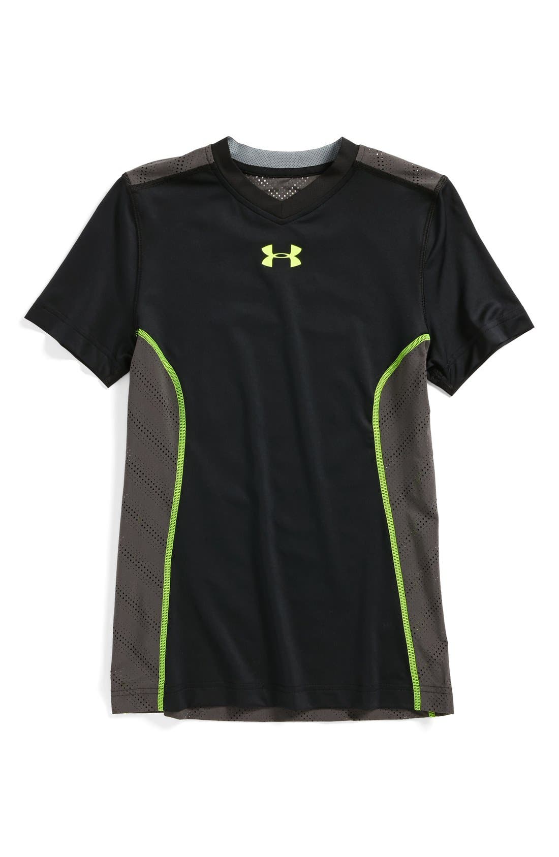 Under Armour 'HeatGear® ArmourVent™' Short Sleeve TShirt (Big Boys