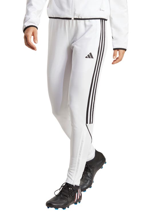adidas Tiro 23 Performance Soccer Pants in White
