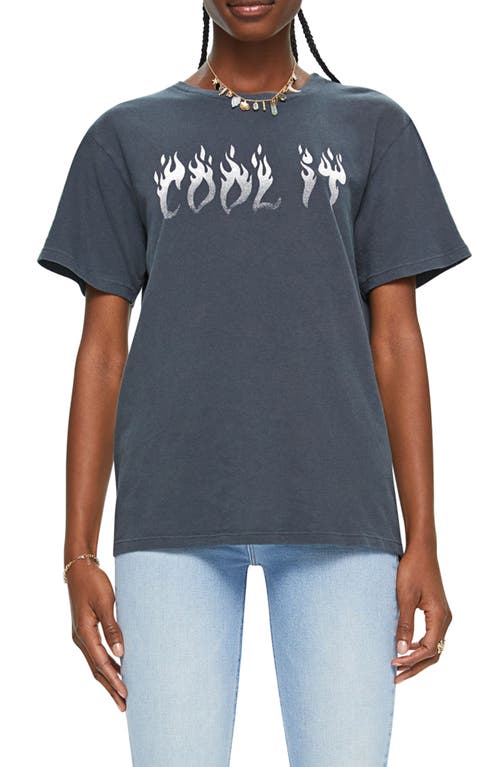 MOTHER The Rowdy Cotton Graphic T-Shirt in Cool It