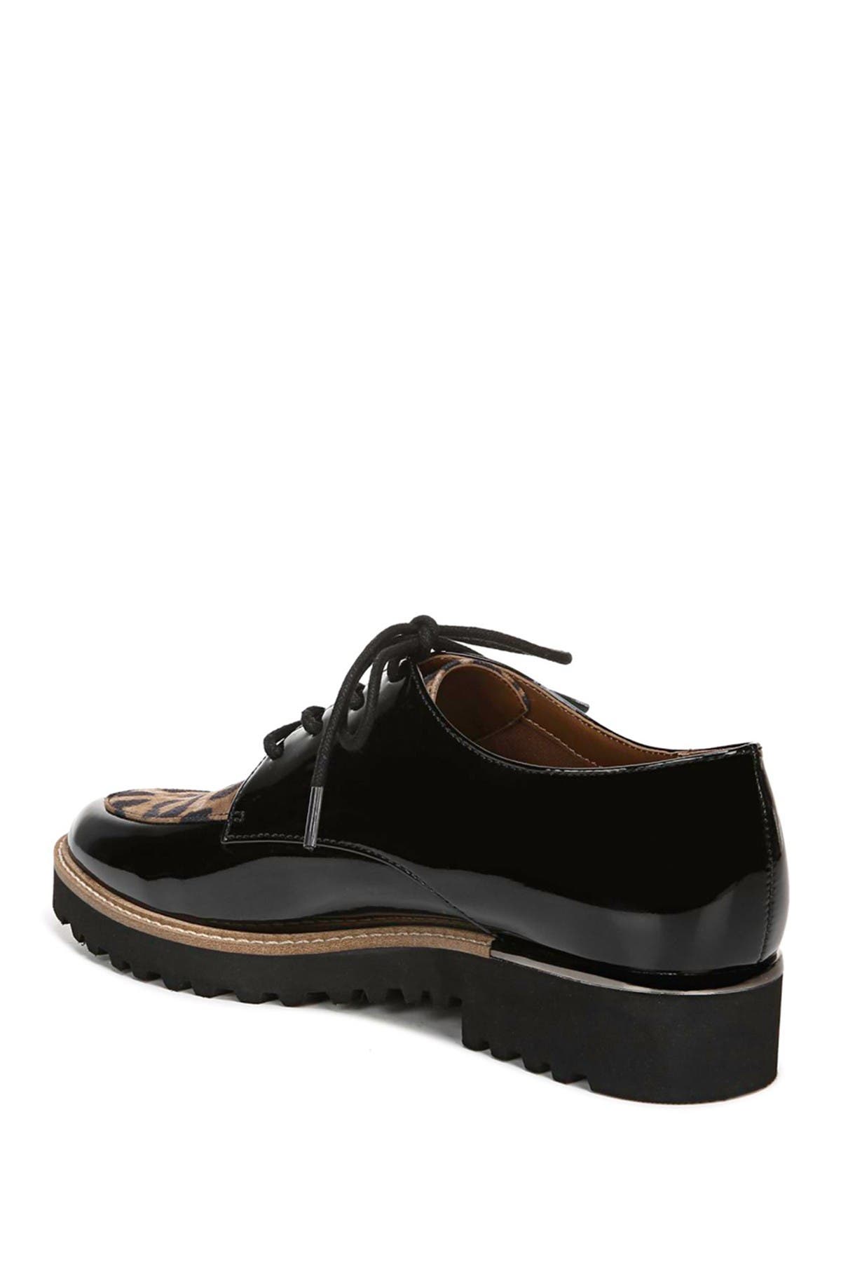 franco sarto charles patent derby