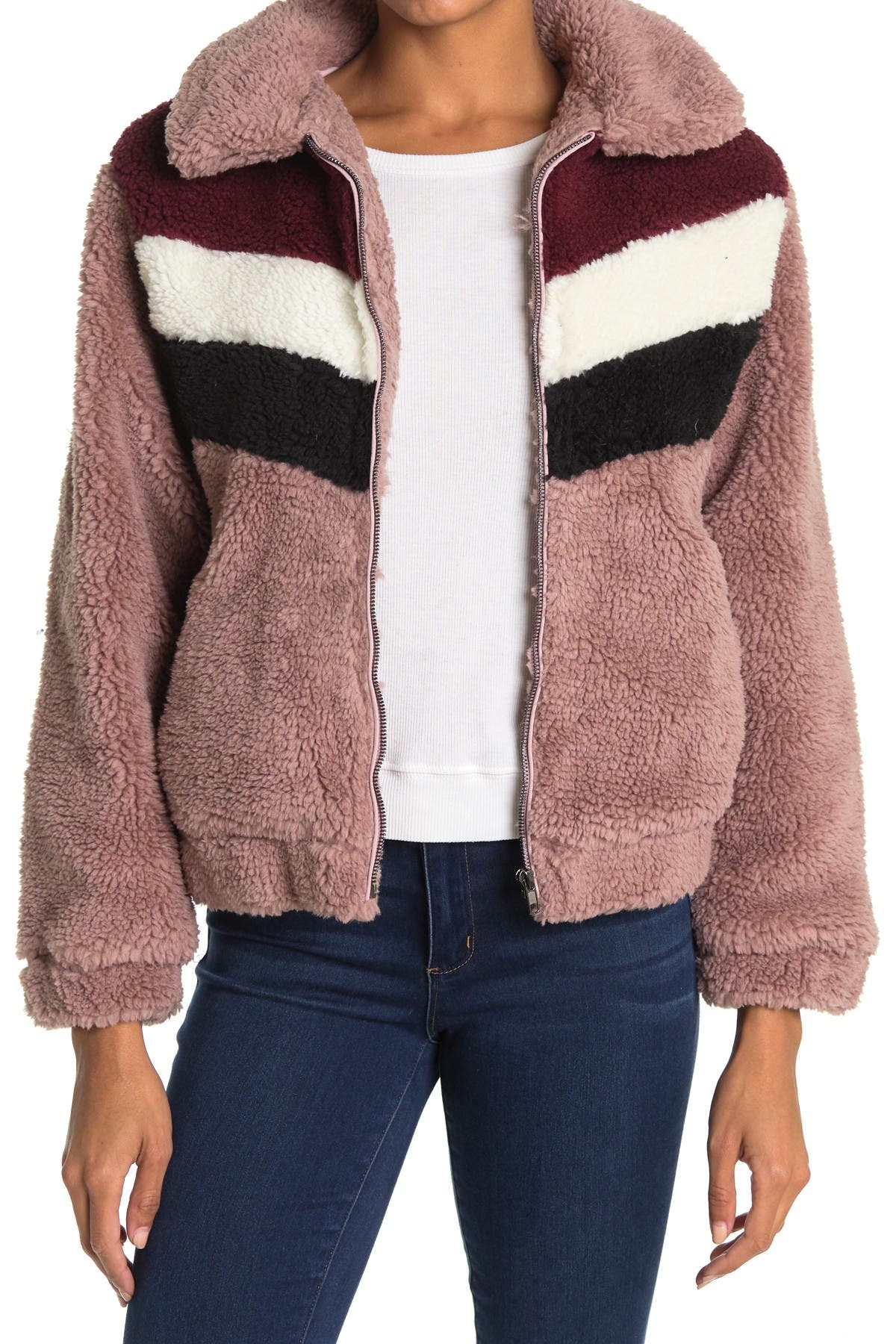 sherpa jacket nordstrom rack