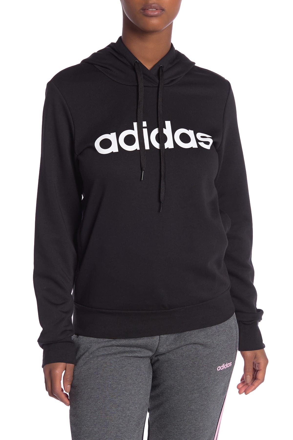 adidas logo hoodie