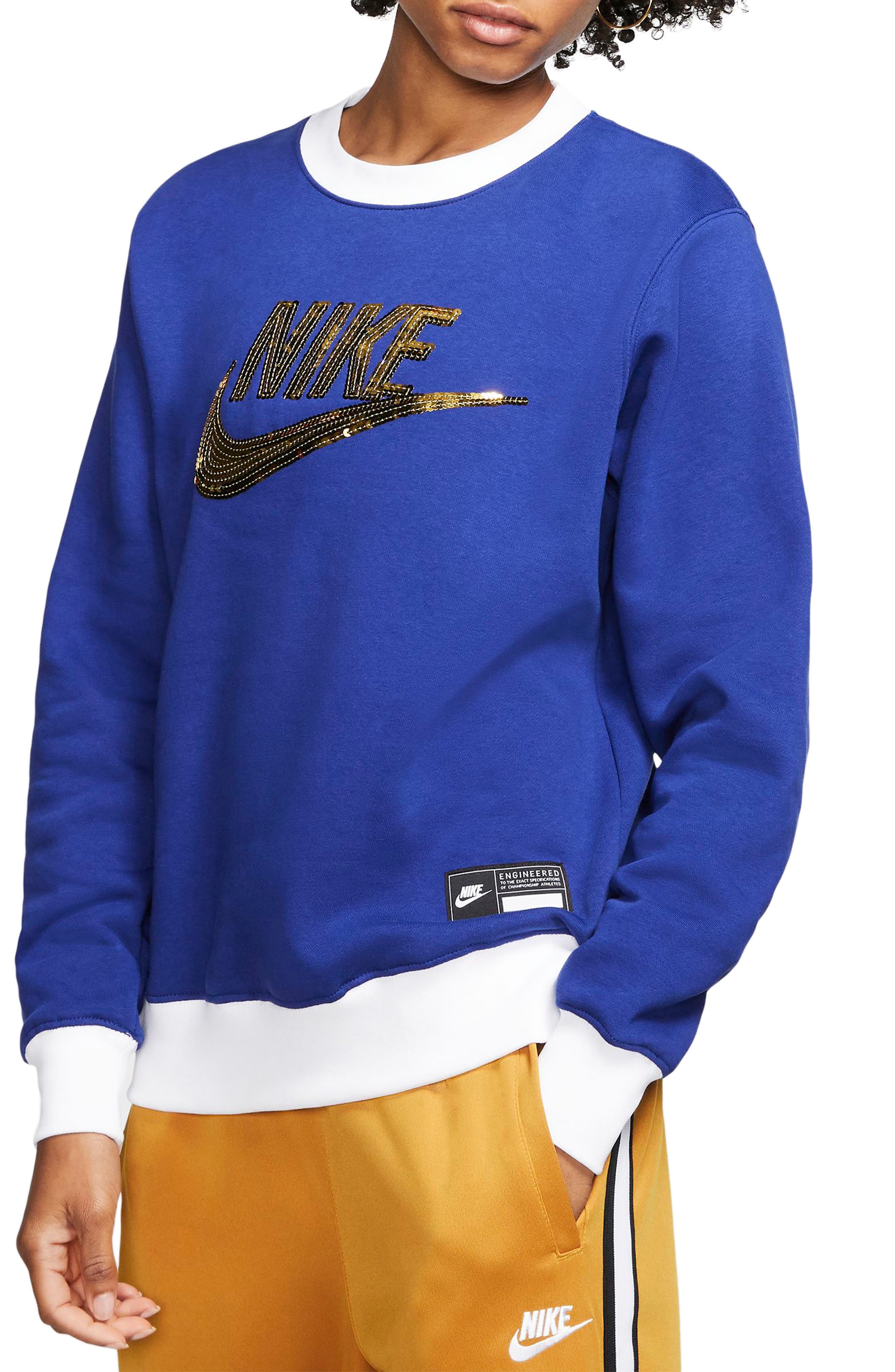 nike sequin sweatshirt