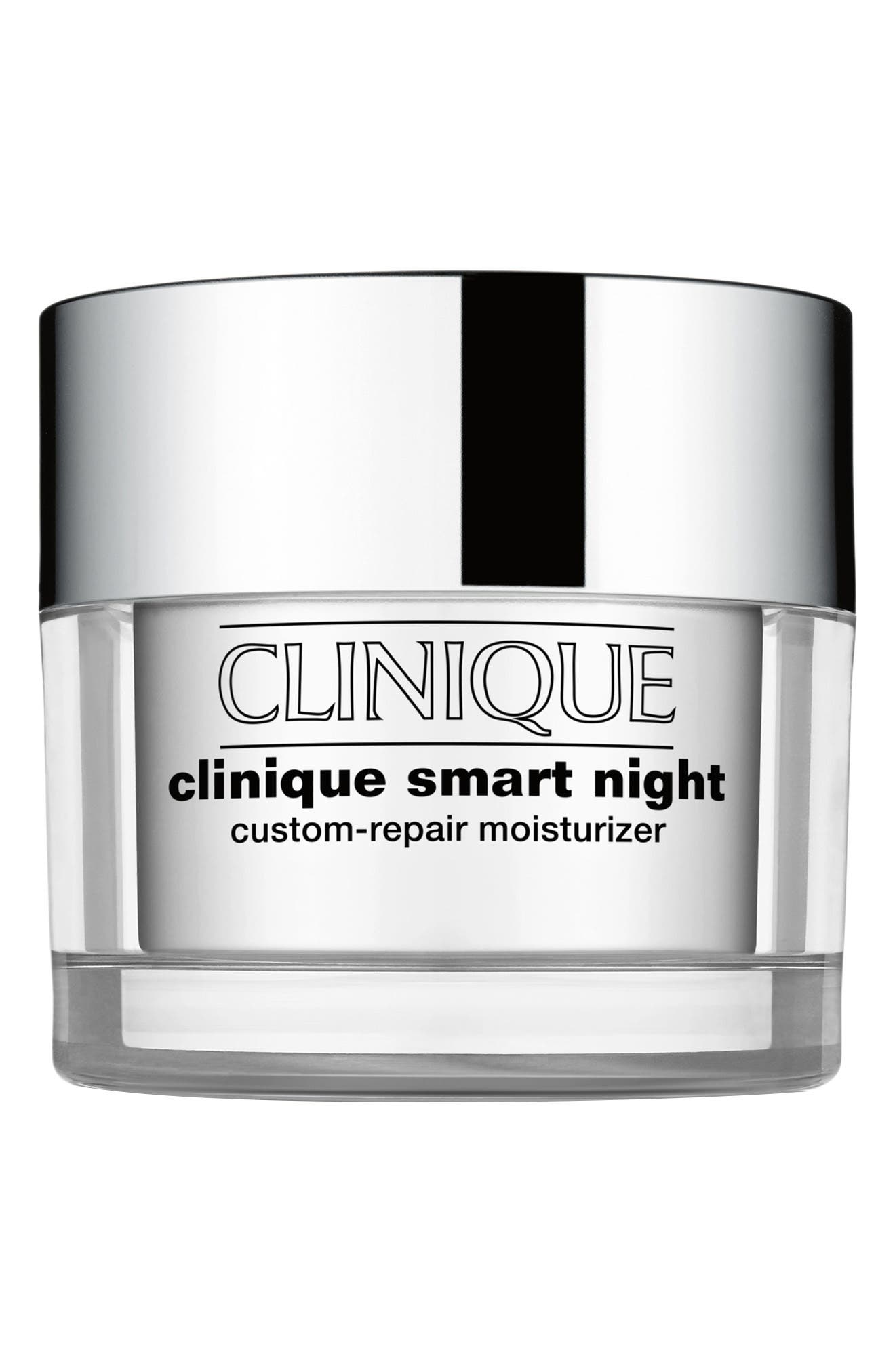 Clinique Smart Night Custom-Repair Moisturizer Cream in Dry /Combination at Nordstrom