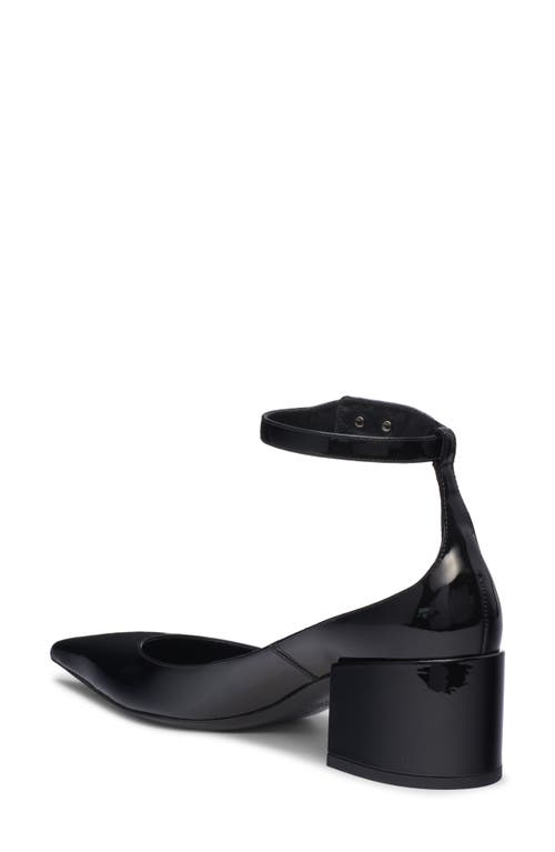 Shop Valentino Garavani Vlogo Lockette Ankle Strap Pump In Nero