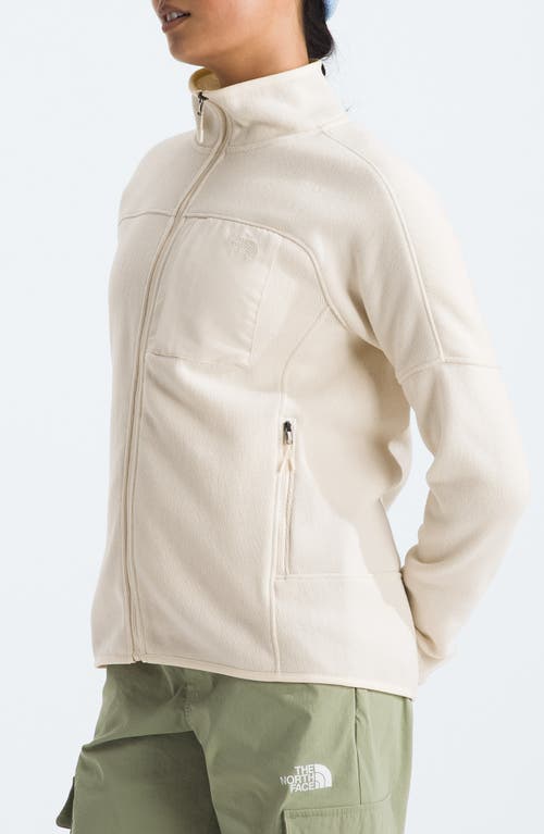 Shop The North Face Front Range Fleece Jacket In White Dune Heather