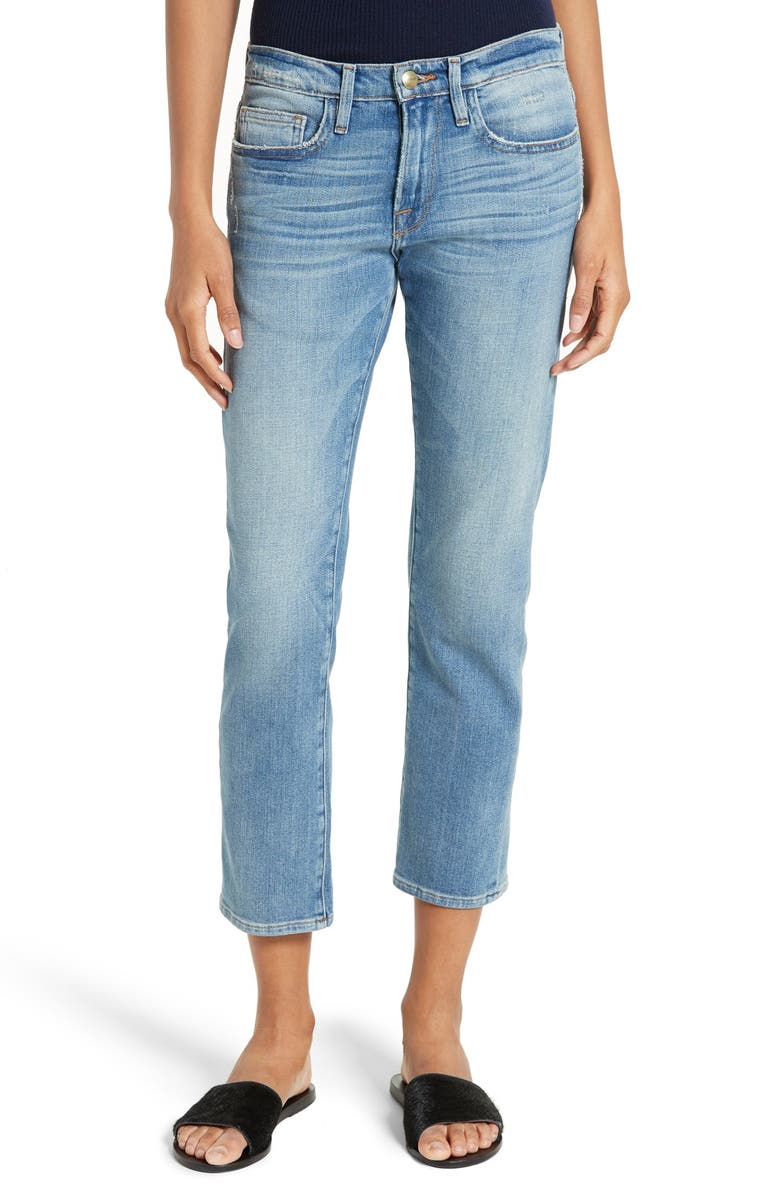 FRAME Le Boy Crop Jeans (Levine) | Nordstrom