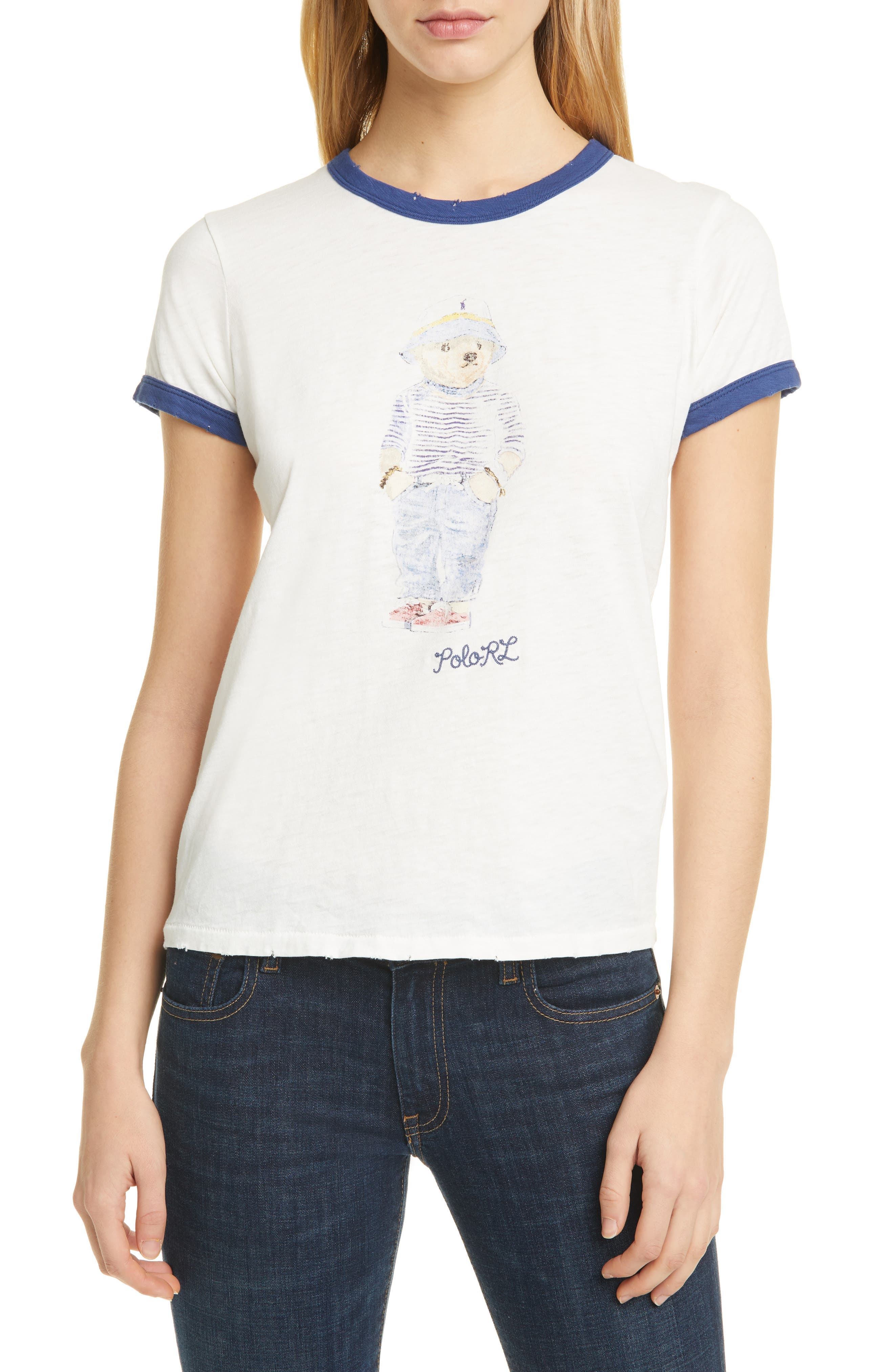 us open polo bear cotton tee