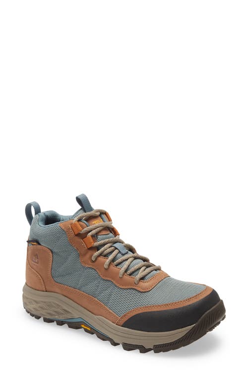 Shop Teva Ridgeview Mid Hiking Boot In Tan/trooper