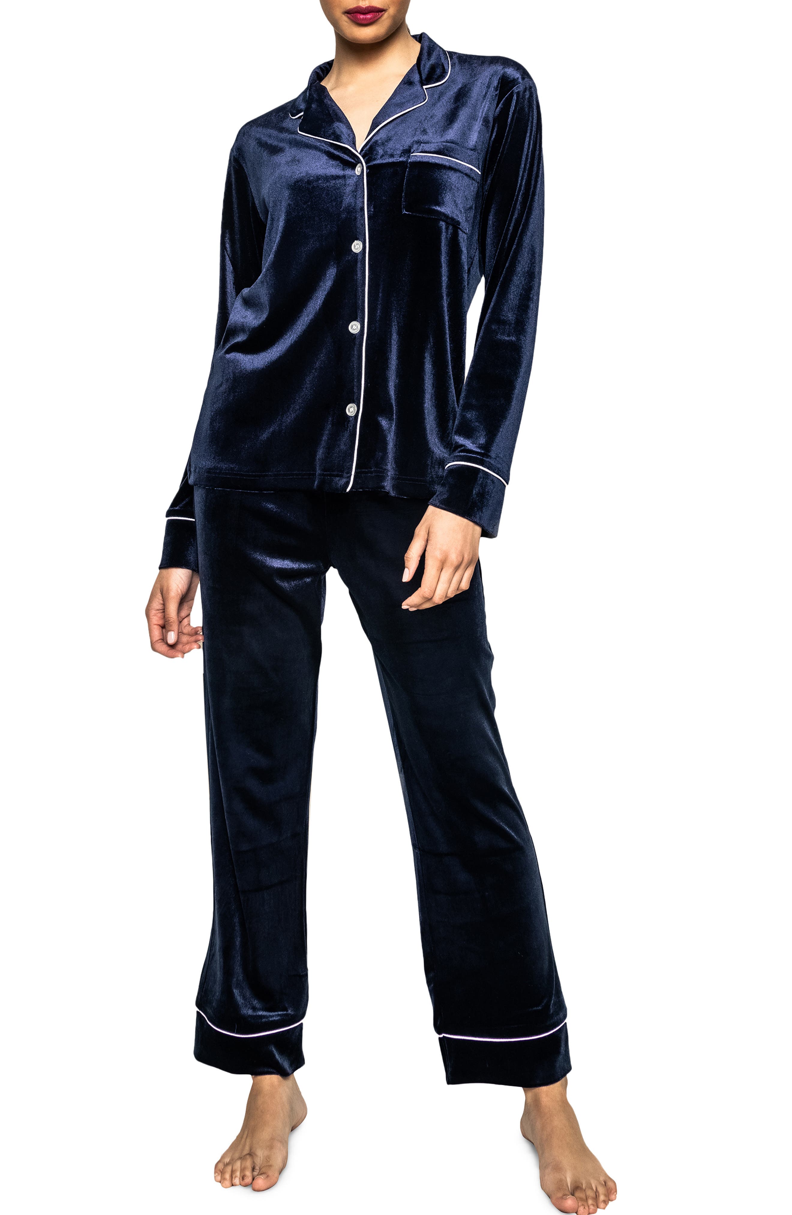 ladies long sleeve pjs