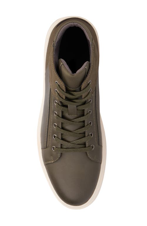 Reserve Footwear Jayden High Top Sneaker In Olive