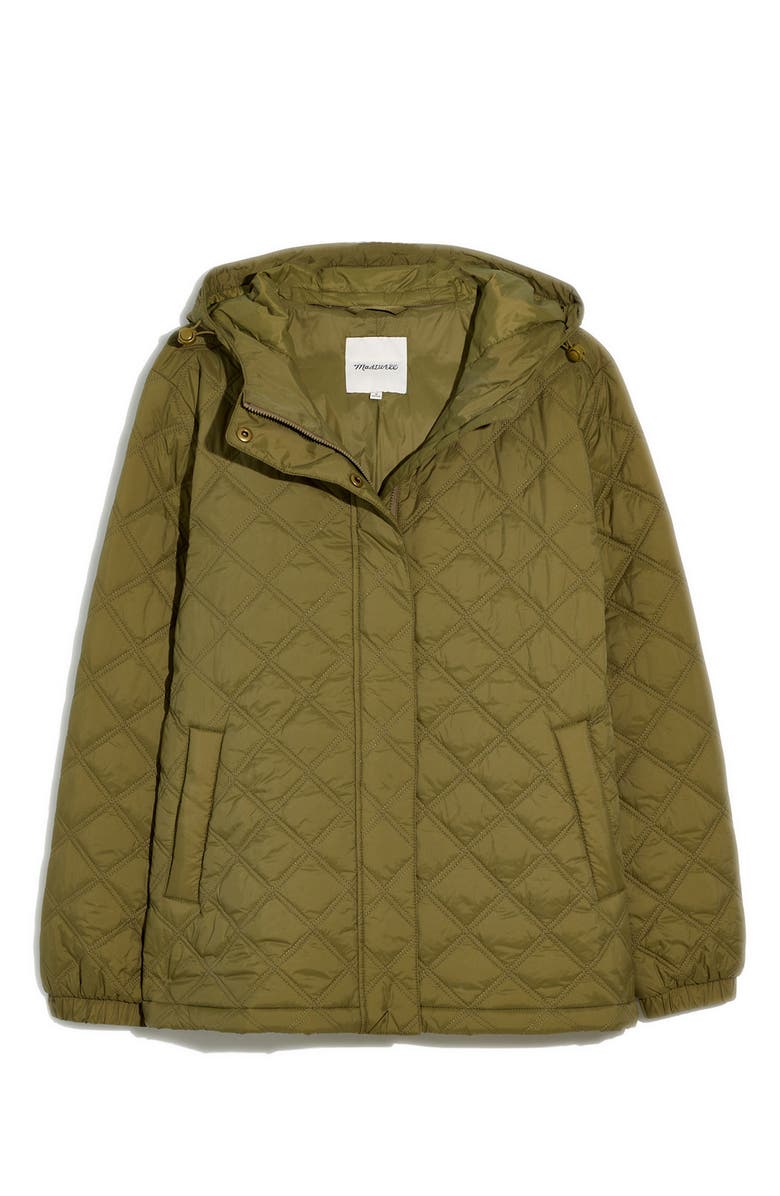 Madewell Addition Quilted Packable Puffer Jacket | Nordstrom
