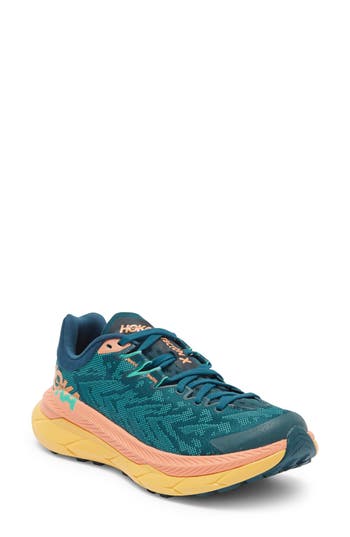 Hoka Tecton X Running Shoe In Deep Teal/water Garden