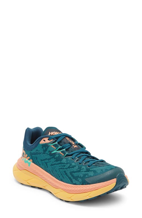 Hoka Tecton X Running Shoe In Deep Teal/water Garden