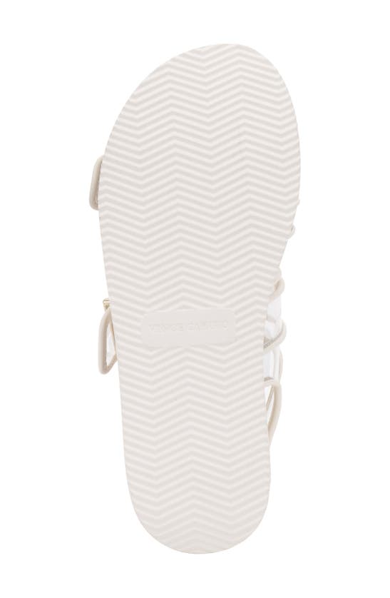 Shop Vince Camuto Anivay Sandal In Clear Coconut