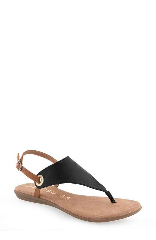 Aerosoles Conclusion Slingback Sandal In Black Combo