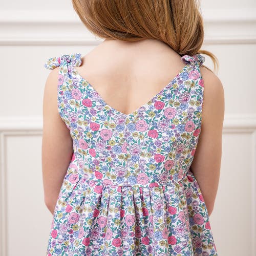 Shop Hope & Henry Girls' Organic Eyelet Bow Shoulder Dress, Kids In Flower Show Floral