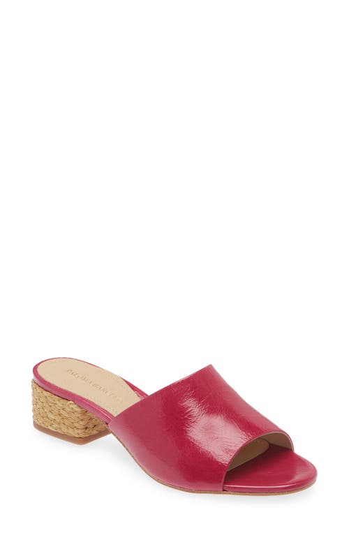 Maiko Slide Sandal in Fuchsia