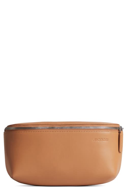 Shop Monos Metro Sling Bag In Saddle Tan