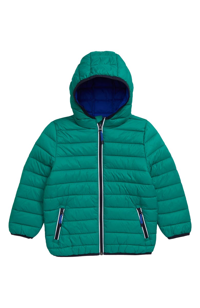 Mini Boden Packaway Puffer Jacket, Main, color, 