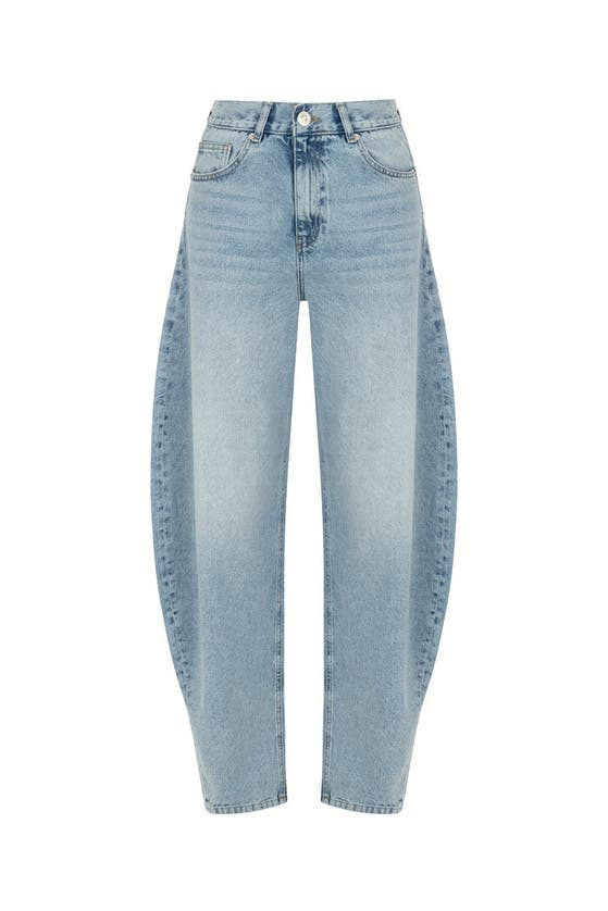 Shop Nocturne High Waisted Jeans In Blue
