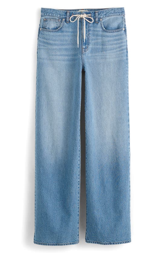 Shop Madewell Superwide Leg Jeans In Hambley Wash