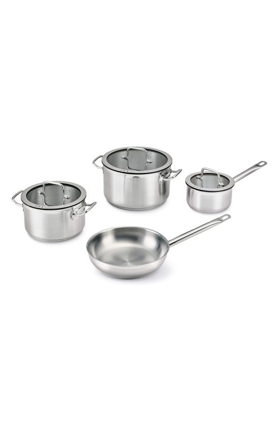 Berghoff 7-piece Downdraft Cookware Set In Silver