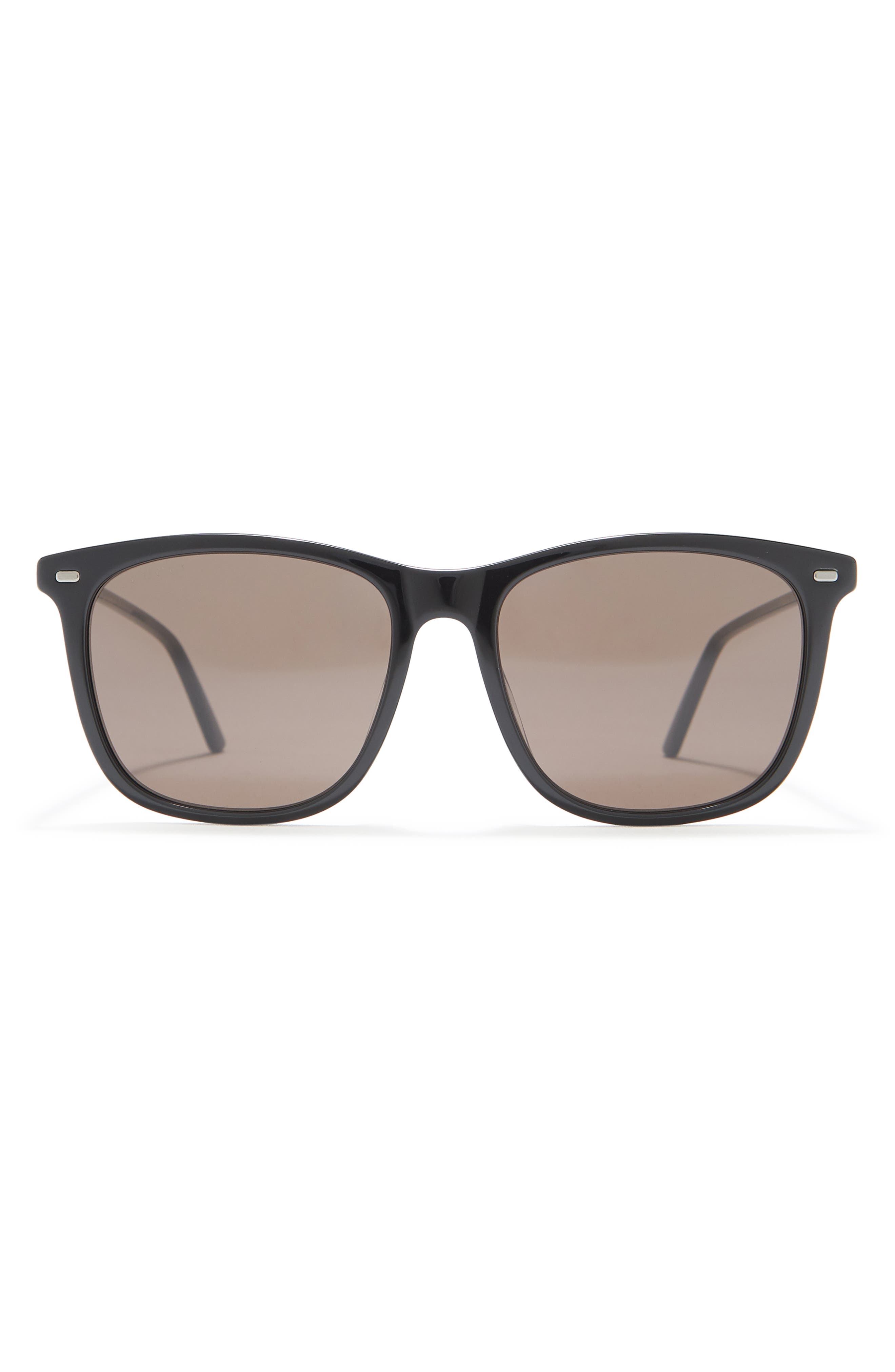 gucci 56mm clubmaster sunglasses