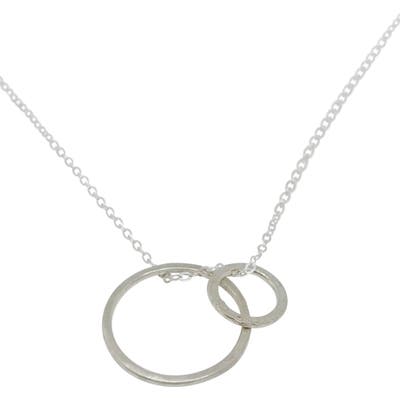 Nashelle Identity Mother & Child Hoop Pendant Necklace