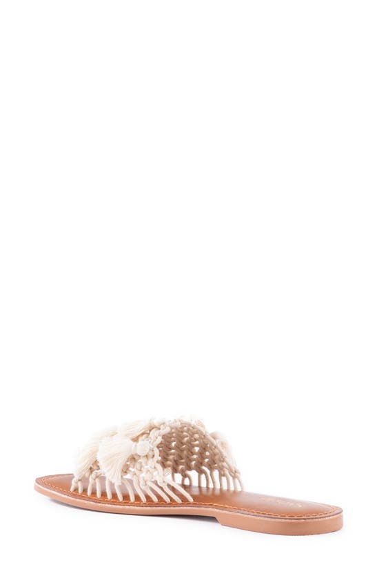 Seychelles Camellia Slide Sandal In Natural