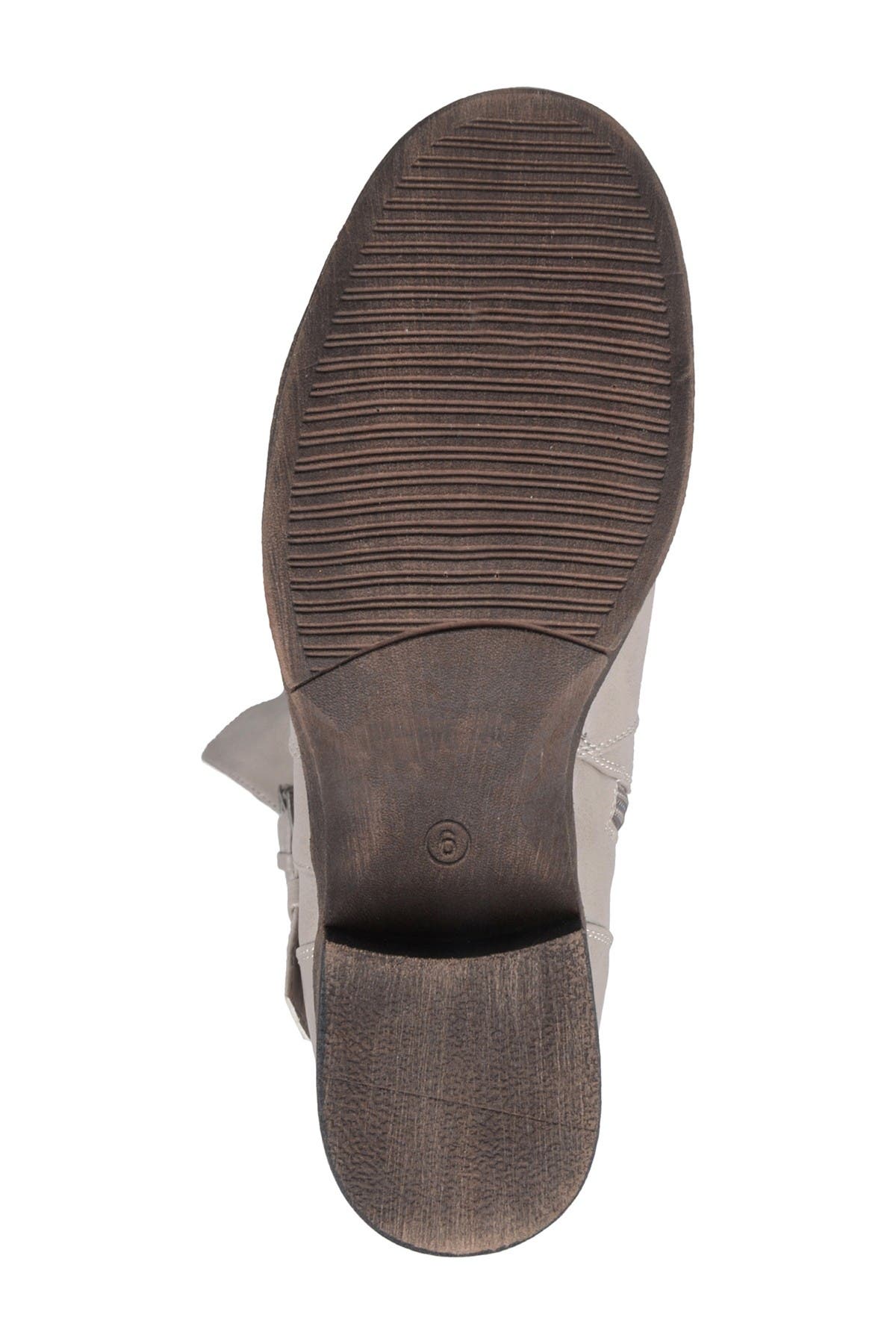 Journee Collection Bite Ruched Riding Boot In Medium Beige