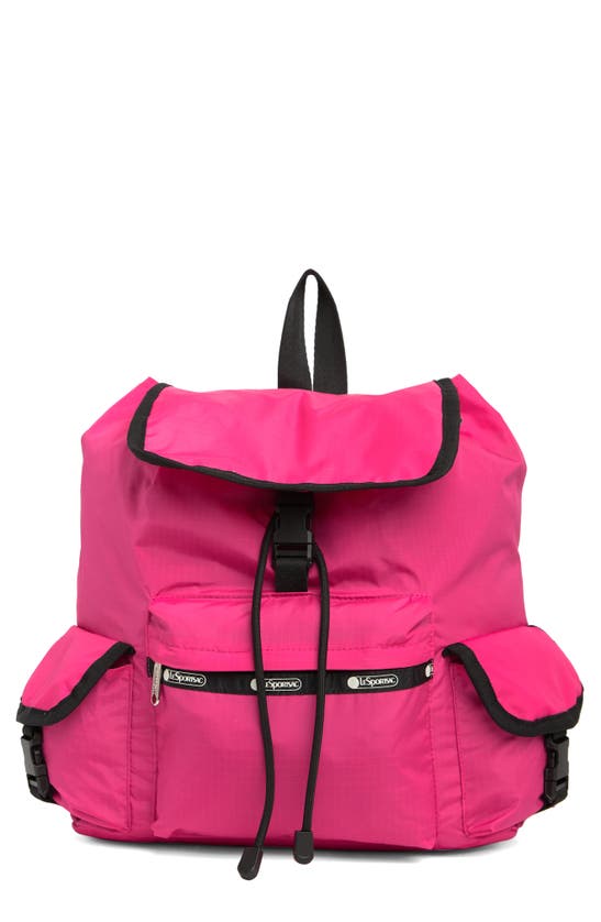 Lesportsac Medium Wayfarer Backpack In Raspeberry 224