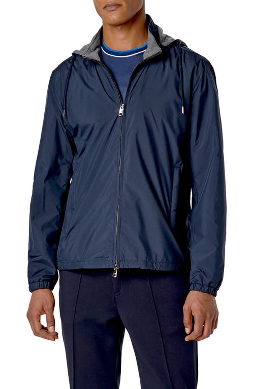 Bugatchi Hooded Windbreaker Jacket at Nordstrom,